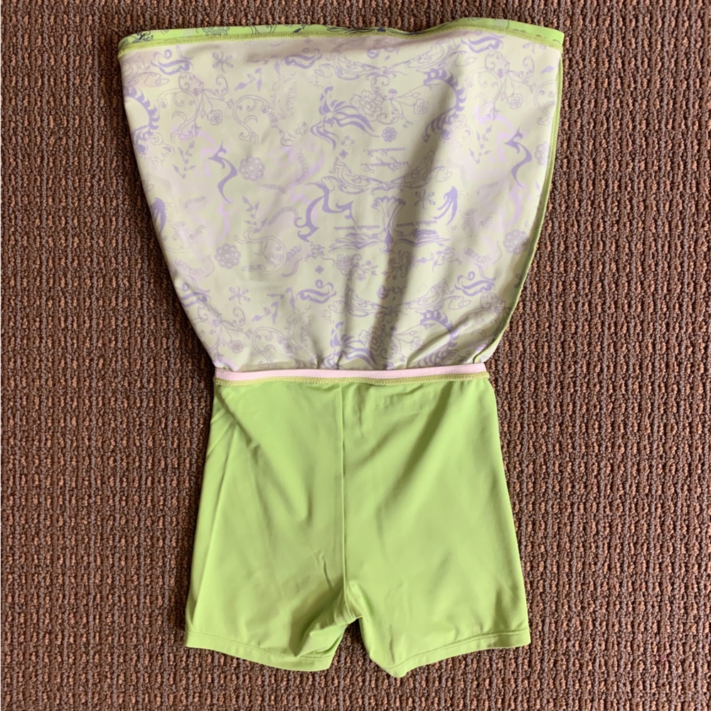 Skirt Sports Girls - Lime Tattoo - Small - Kids 4/5 - Picture 3 of 4